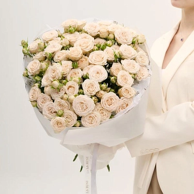 Монобукет из кустовой розы Sophie